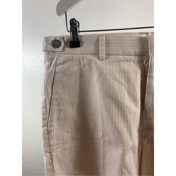 H&M NWT Pink Striped Bermuda Shorts Size 33 R - Picture 3 of 9